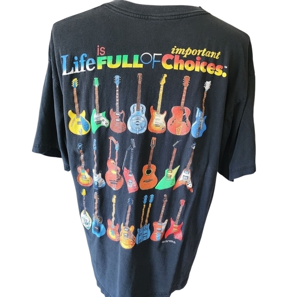 Delta Other - Vintage Delta Pro Weight Guitar Graphic Tee - XL*